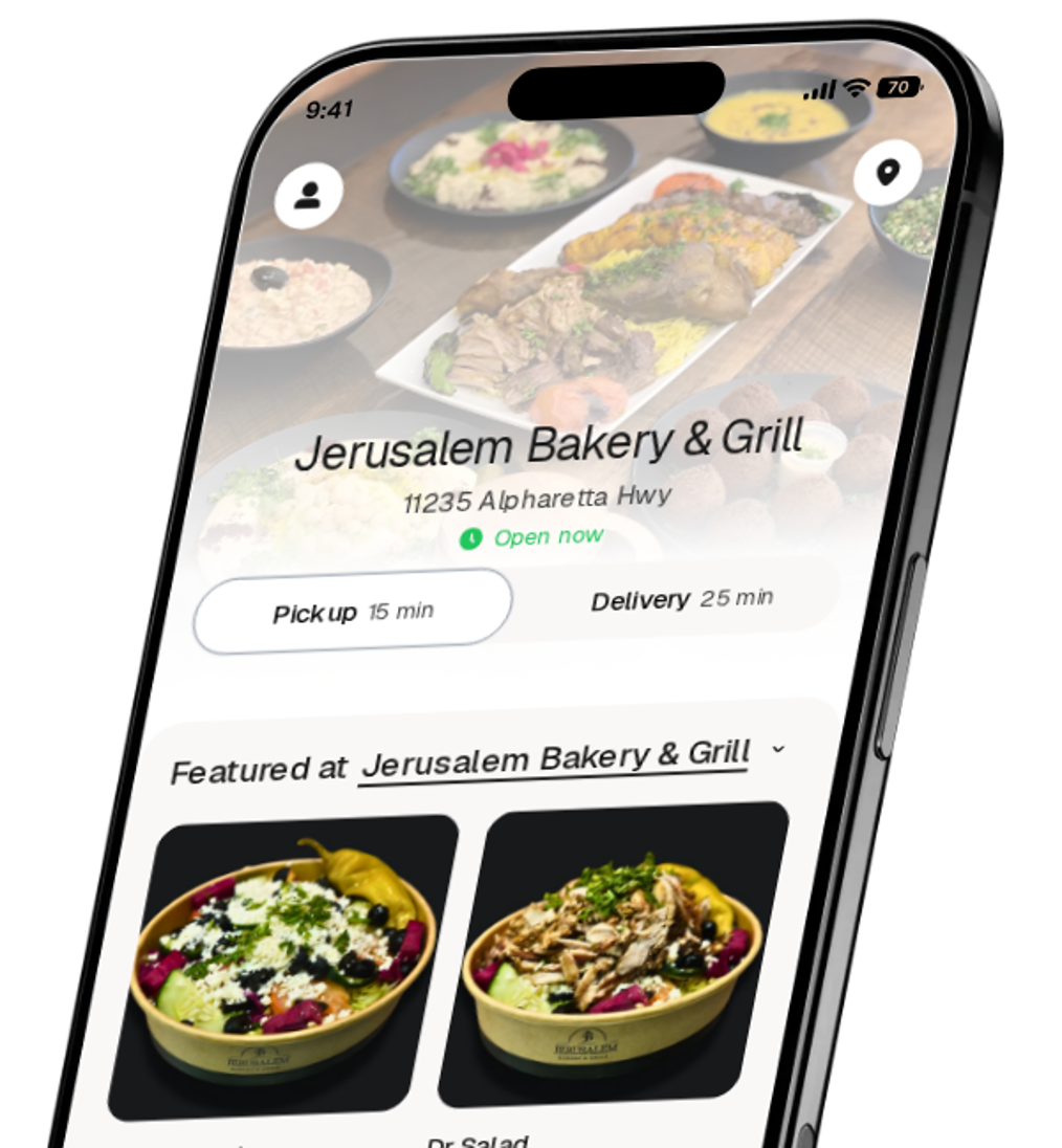 Jerusalem Bakery & Grill app preview